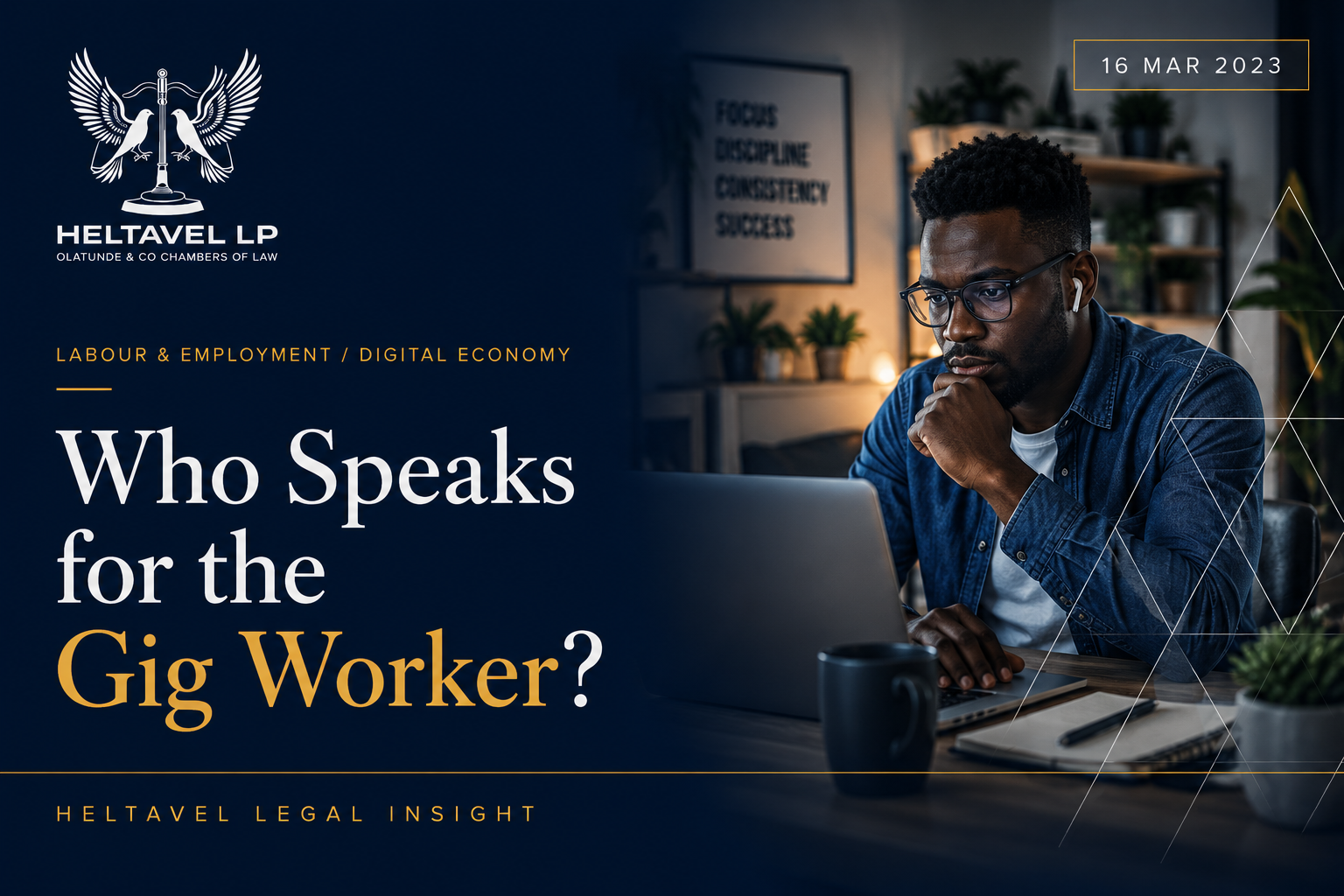 Featured graphic for Who Speaks for the Gig Worker?